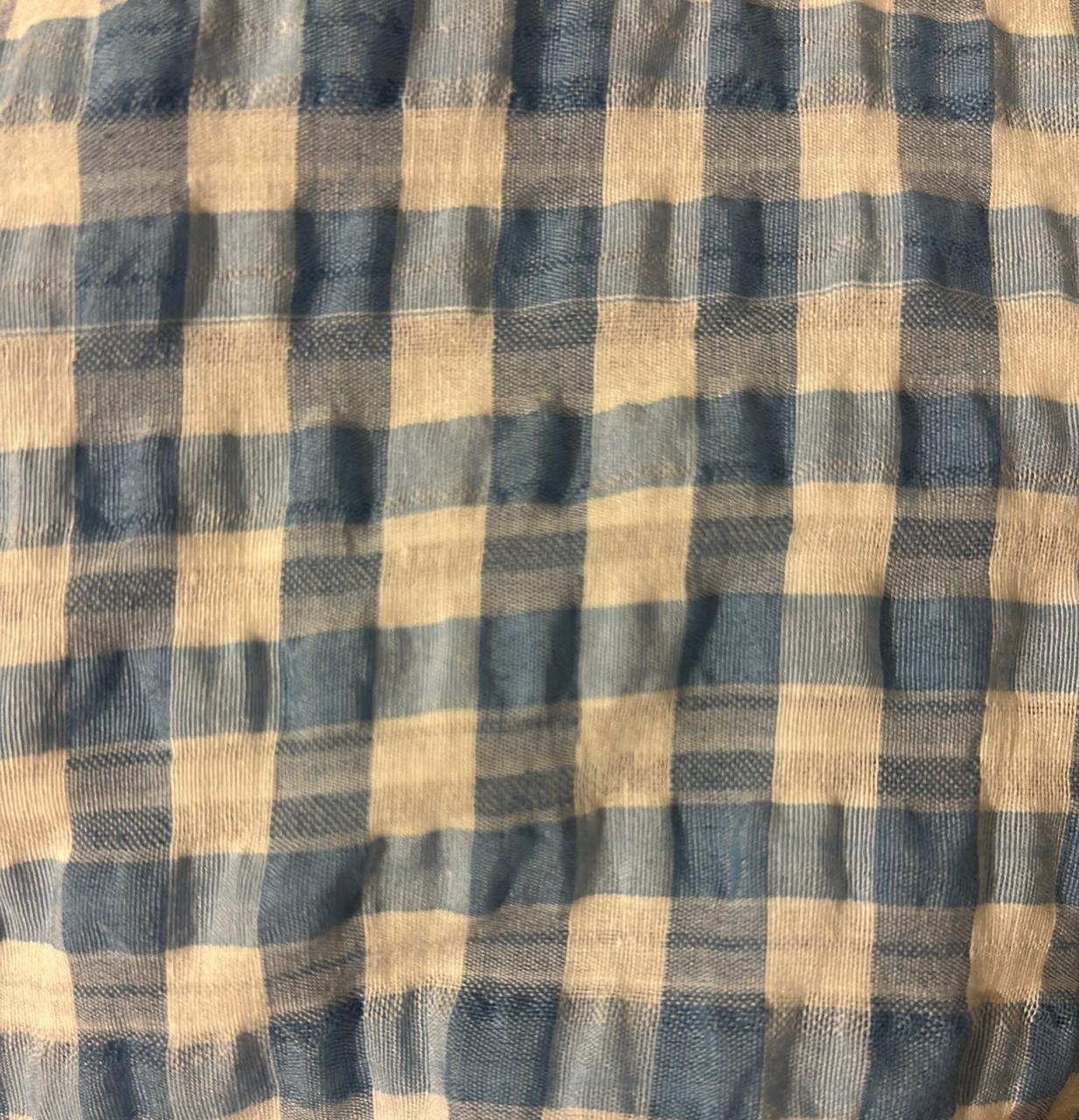 Azure Check Maxi Dress 💙✨