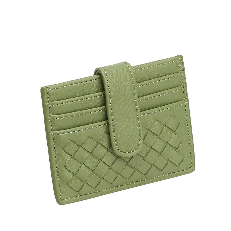 Leather card holder