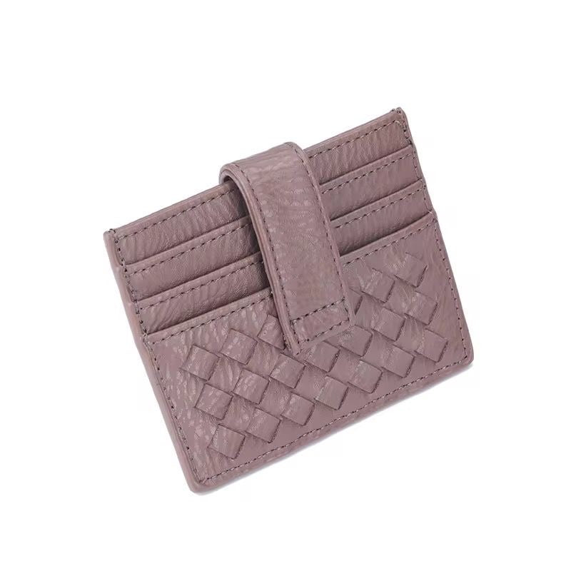 Leather card holder
