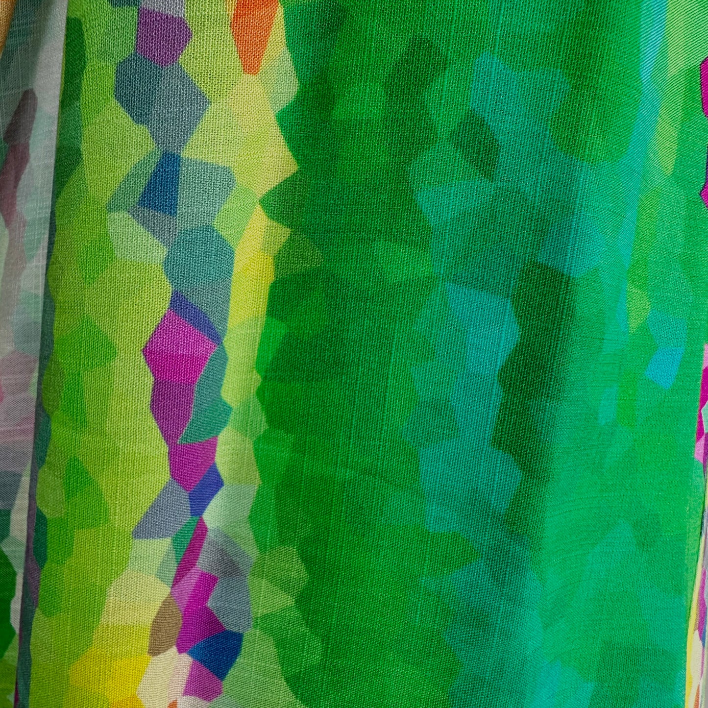 Splash Cocktail and Party Midi Dress 💚🎨✨