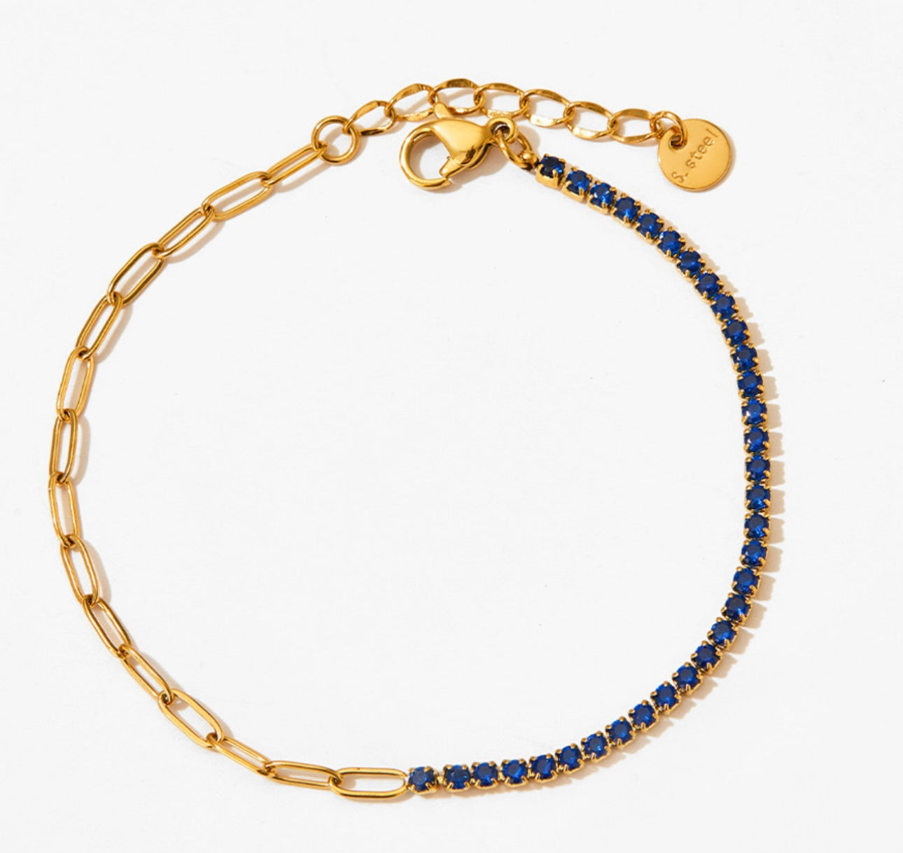 Classic Yet Trendy Tennis Bracelet
