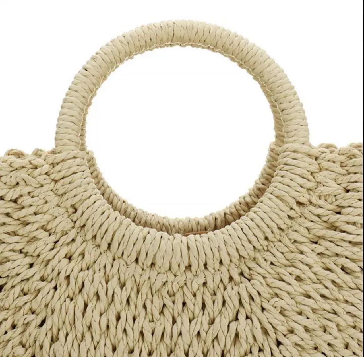 Rattan Straw Summer Bag