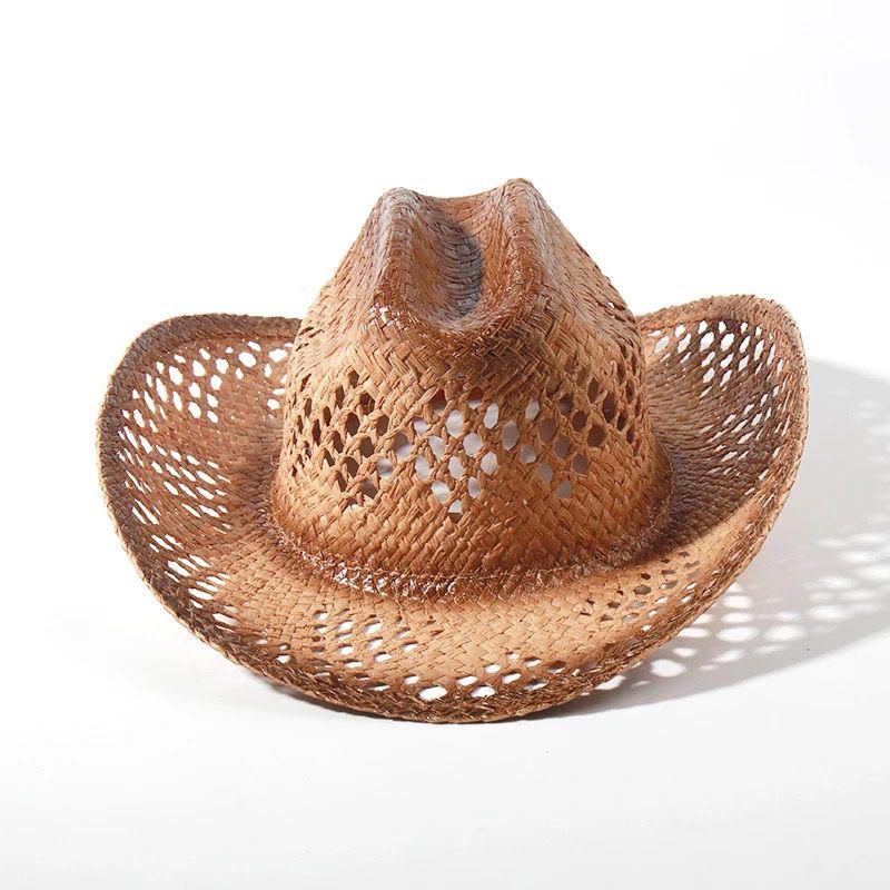 Straw Western Cowboy Hat