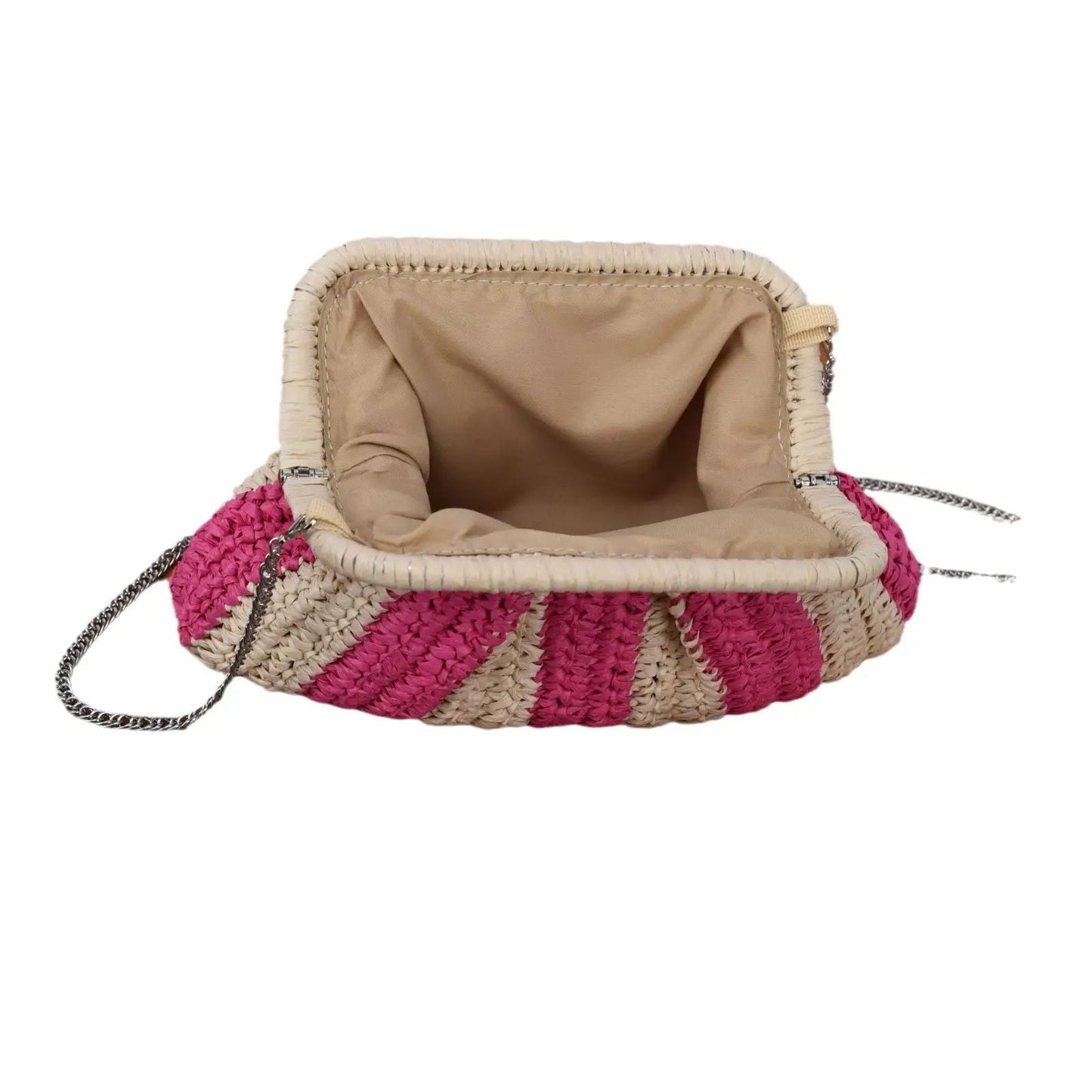 Straw Shell Paper Purse