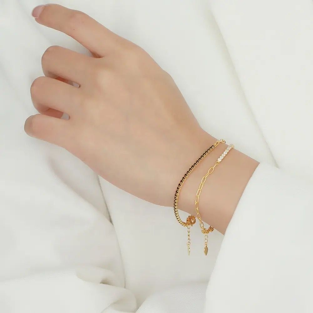Classic Yet Trendy Tennis Bracelet