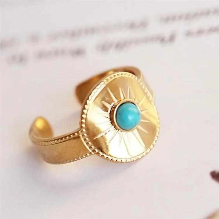 Sunny Turquoise Ring