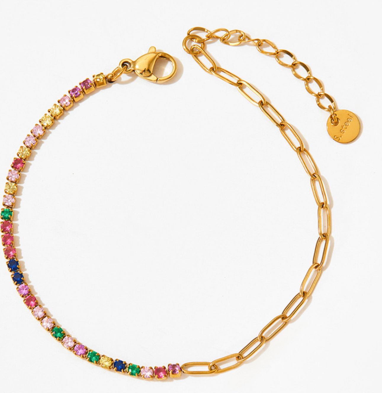 Classic Yet Trendy Tennis Bracelet