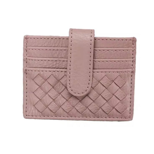 Leather card holder