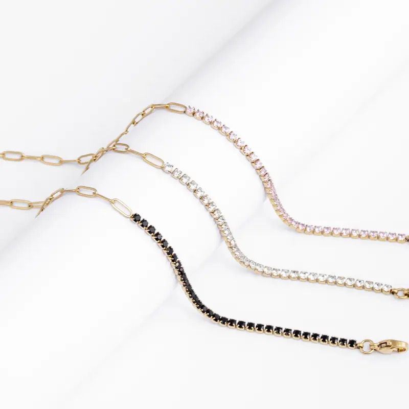 Classic Yet Trendy Tennis Bracelet