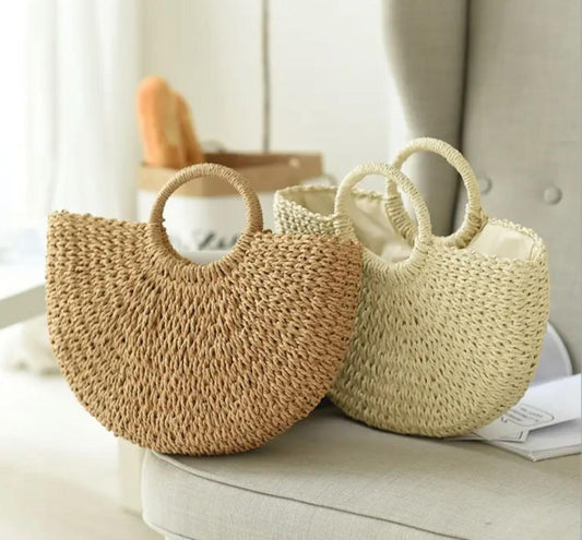 Rattan Straw Summer Bag