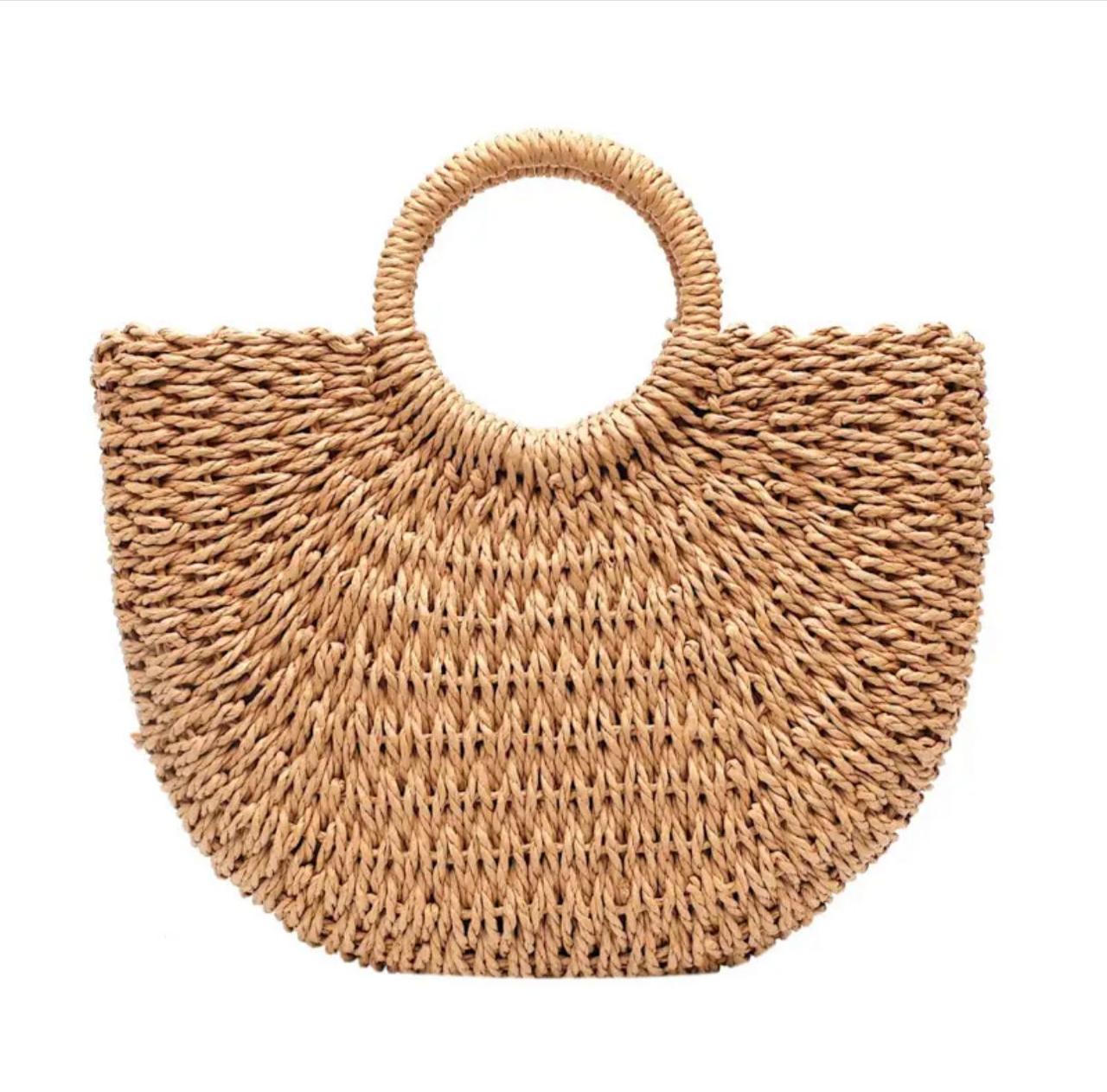Rattan Straw Summer Bag