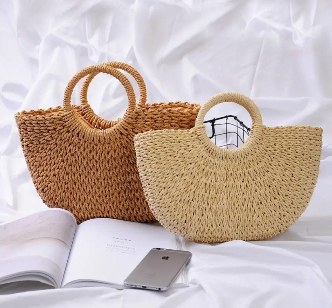 Rattan Straw Summer Bag