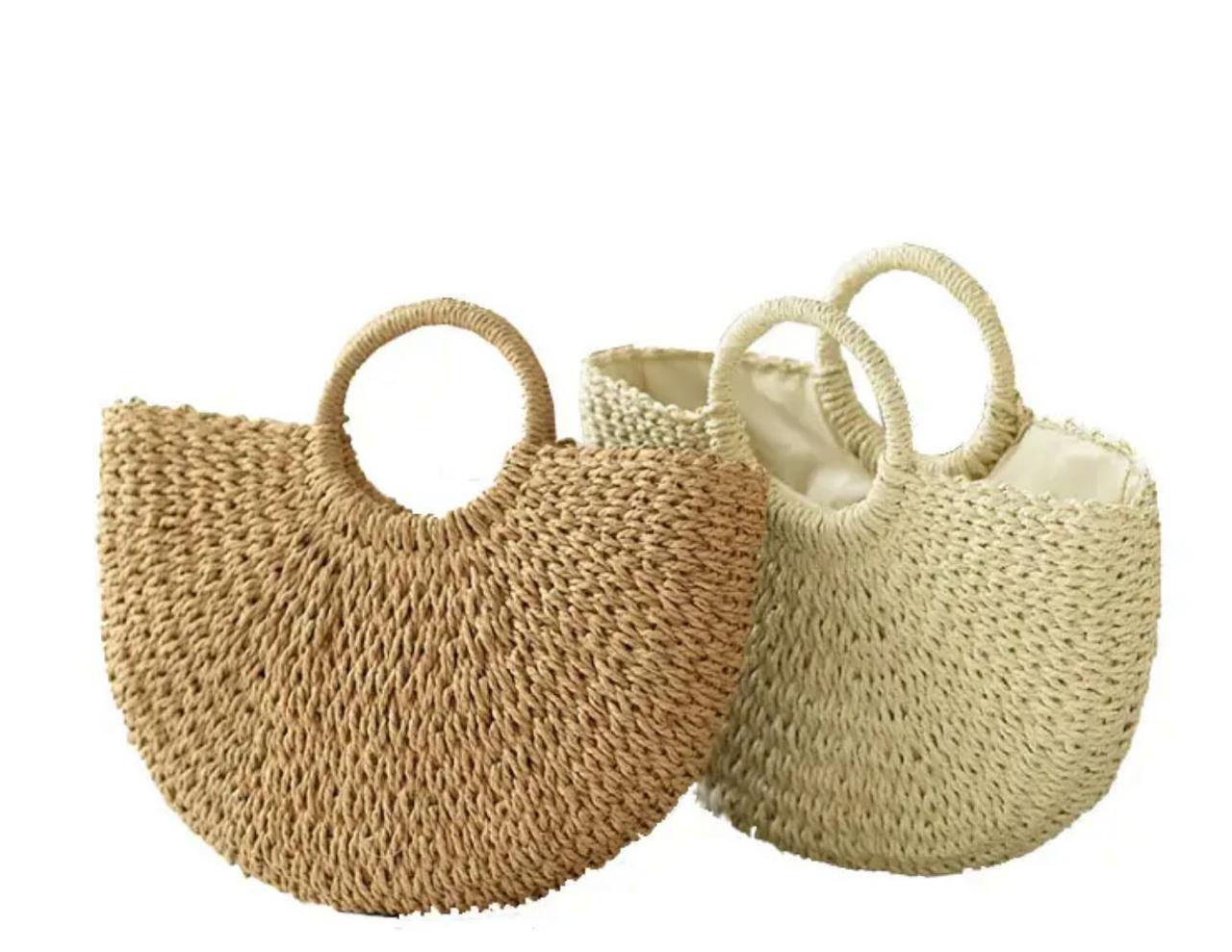 Rattan Straw Summer Bag