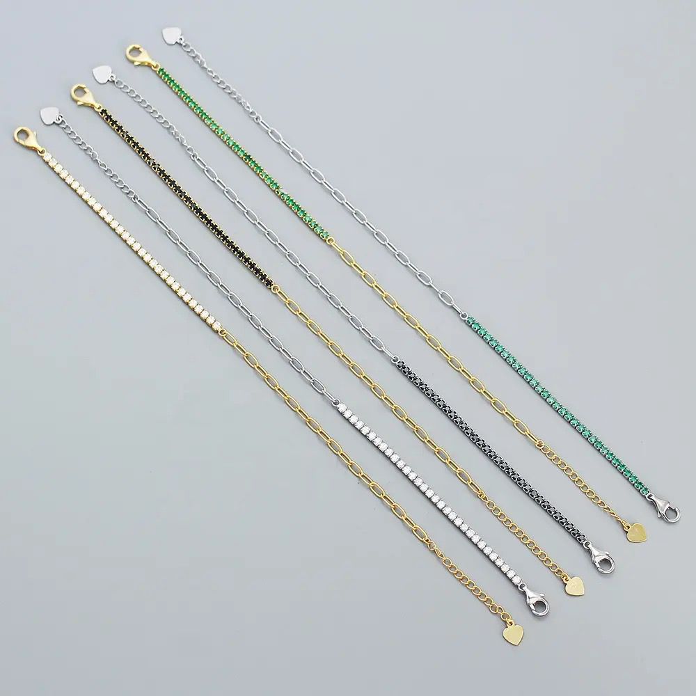 Classic Yet Trendy Tennis Bracelet