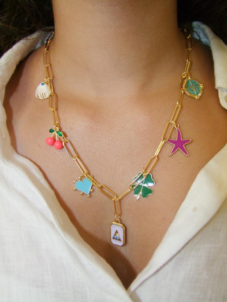 Cherry Trefle Necklace
