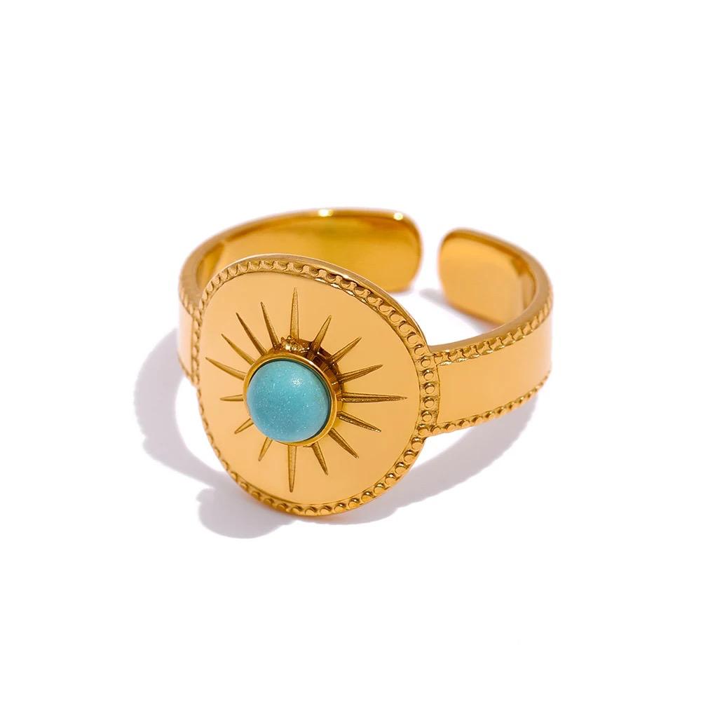 Sunny Turquoise Ring